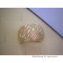 Breiter Ring aus 585 Gelbgold mit diagonaler Struktur in der Weite 52