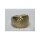 Breiter Ring aus 585 Gelbgold mit diagonaler Struktur in der Weite 52