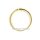 Damenring 585 Gold ,1 Diamant zu 0,015ct ,poliert, Ringweite 53