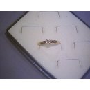 Brillantring Verlobungsring Damenring mit Diamant echt Gold 585 poliert Ringweite 52
