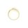 Damenring mit Zirkonia echt Gold 585 poliert, Ringweite 56